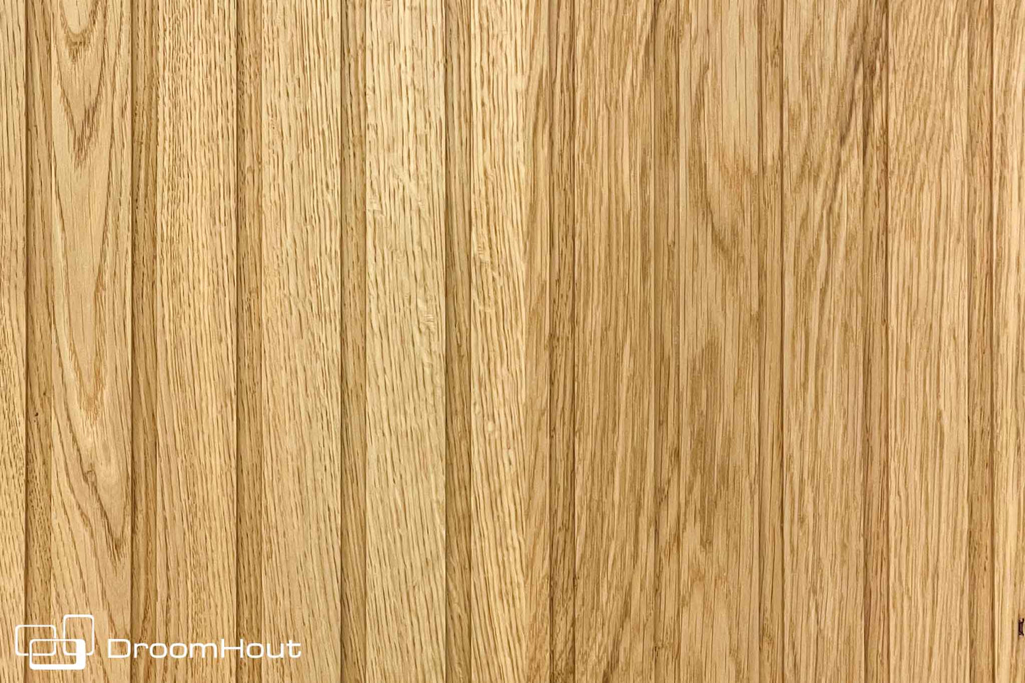 Houten keukenfront warm eiken latten