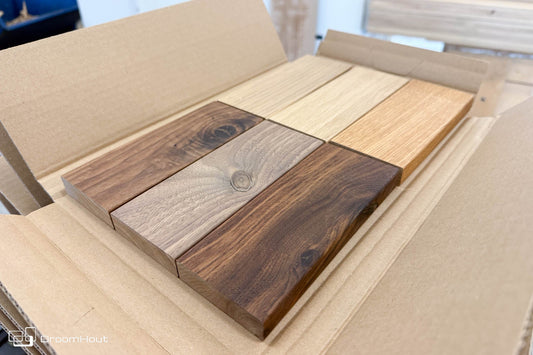 DroomHout sample box - 6 toffe droomHout stalen