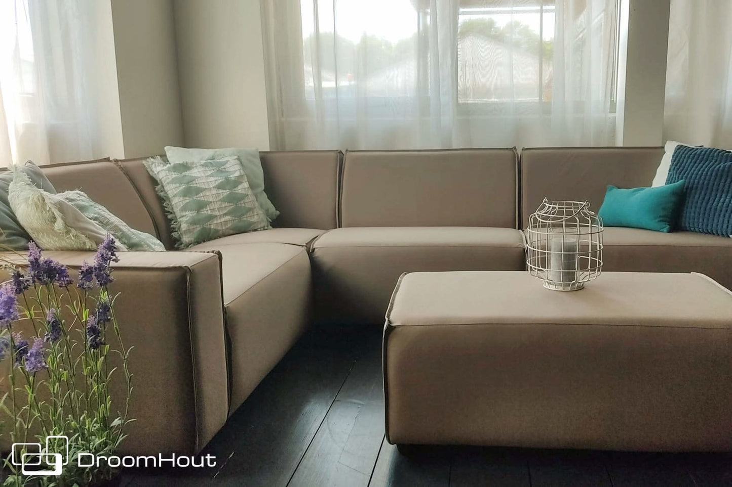 Icon loungebank Bubalou 6-zits hoek - showroommodel