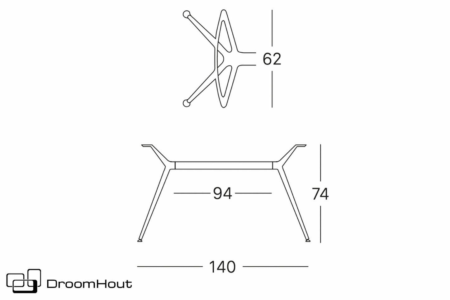 Eettafel DroomHout Bellissima
