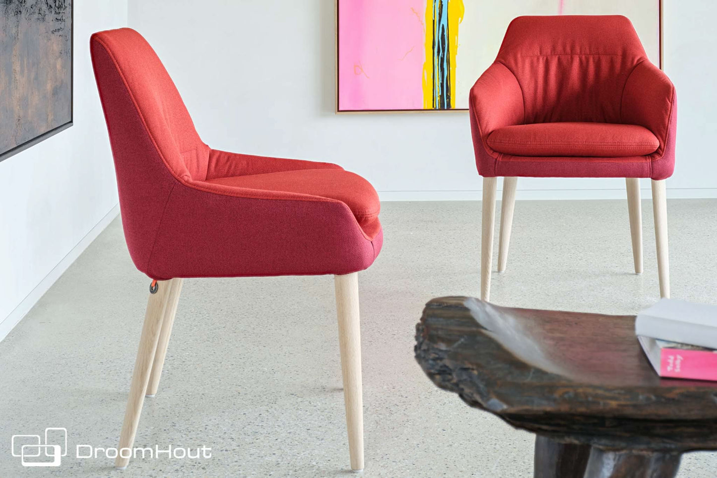 Eetkamerstoel Mobitec Saga met armleuningen