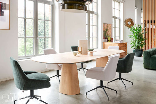 Eettafel Mobitec Blossom uitschuifbaar