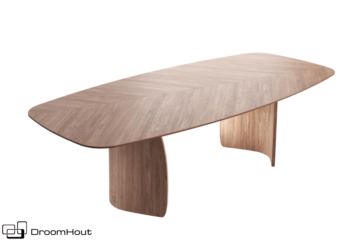 Eettafel Dolmen Oval - 100 x 240cm - walnoot - showroommodel