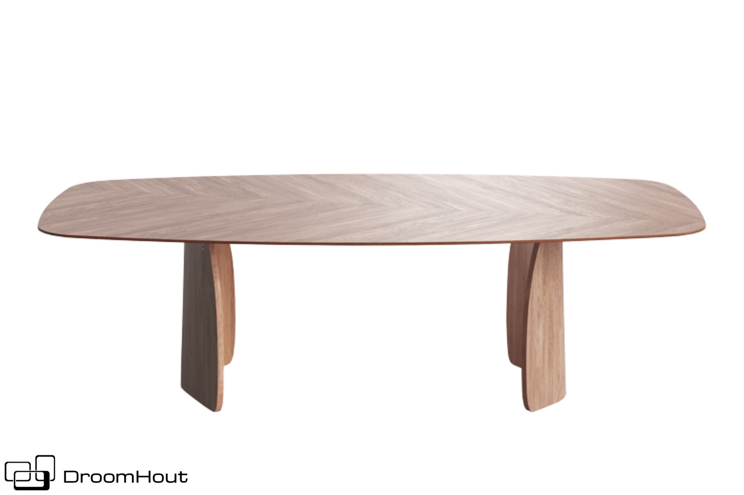 Eettafel Dolmen Oval - 100 x 240cm - walnoot - showroommodel