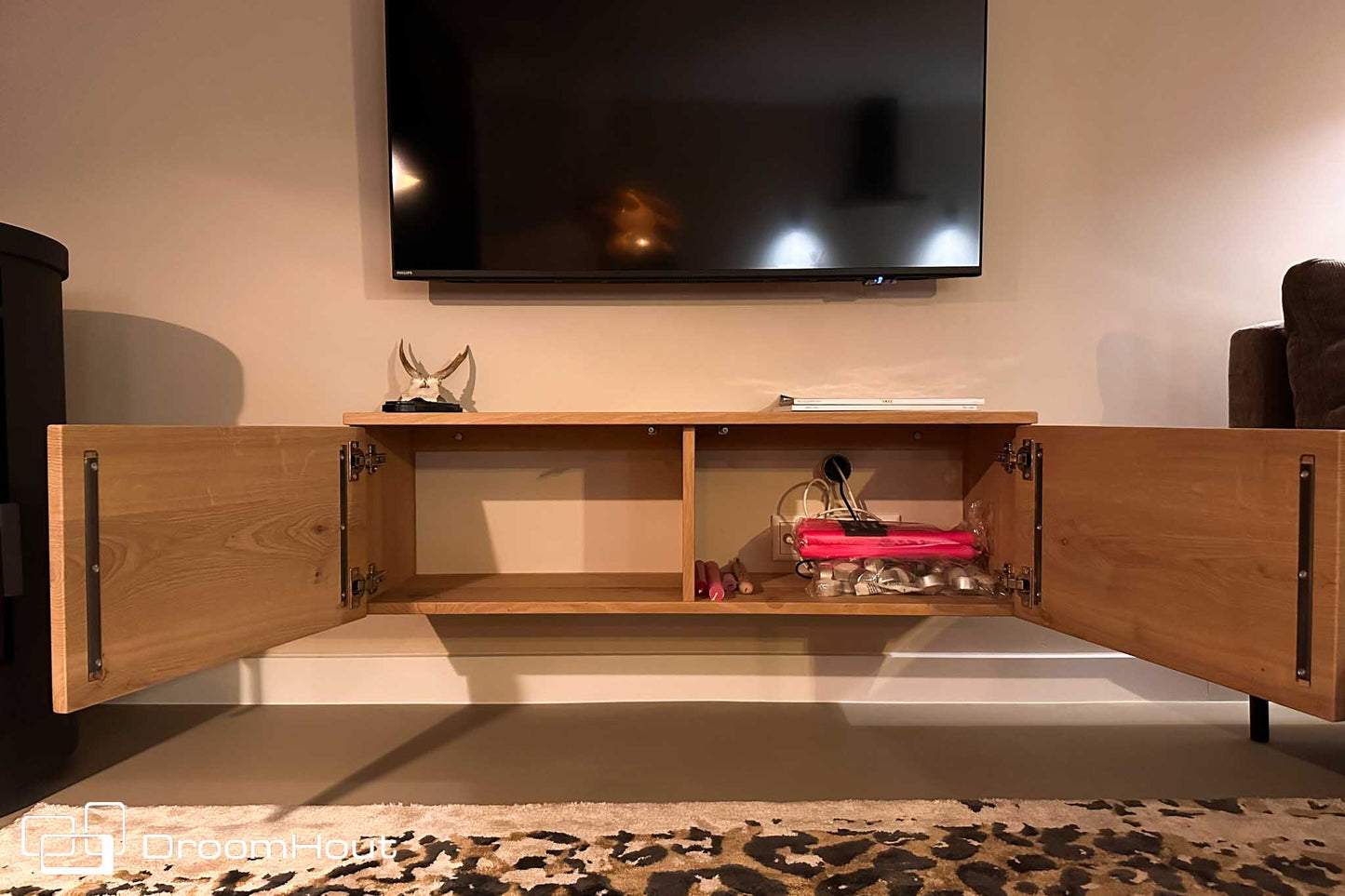 Houten TV-meubel op maat