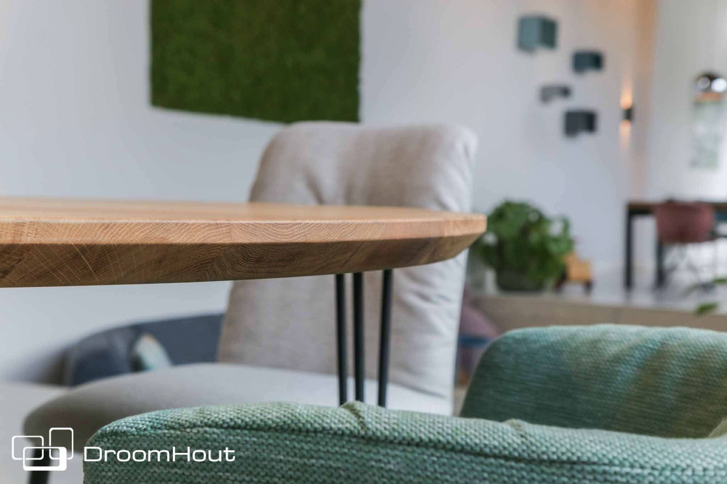 Ronde eettafel DroomHout Forcina  - 130 cm - showroommodel