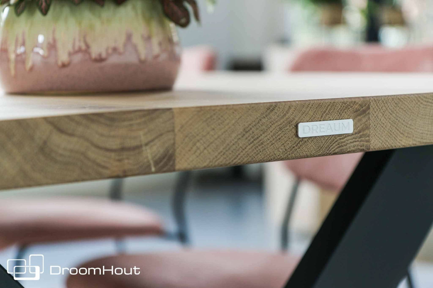 Eettafel DroomHout Grazioso - 200 cm x 90 cm - showroommodel