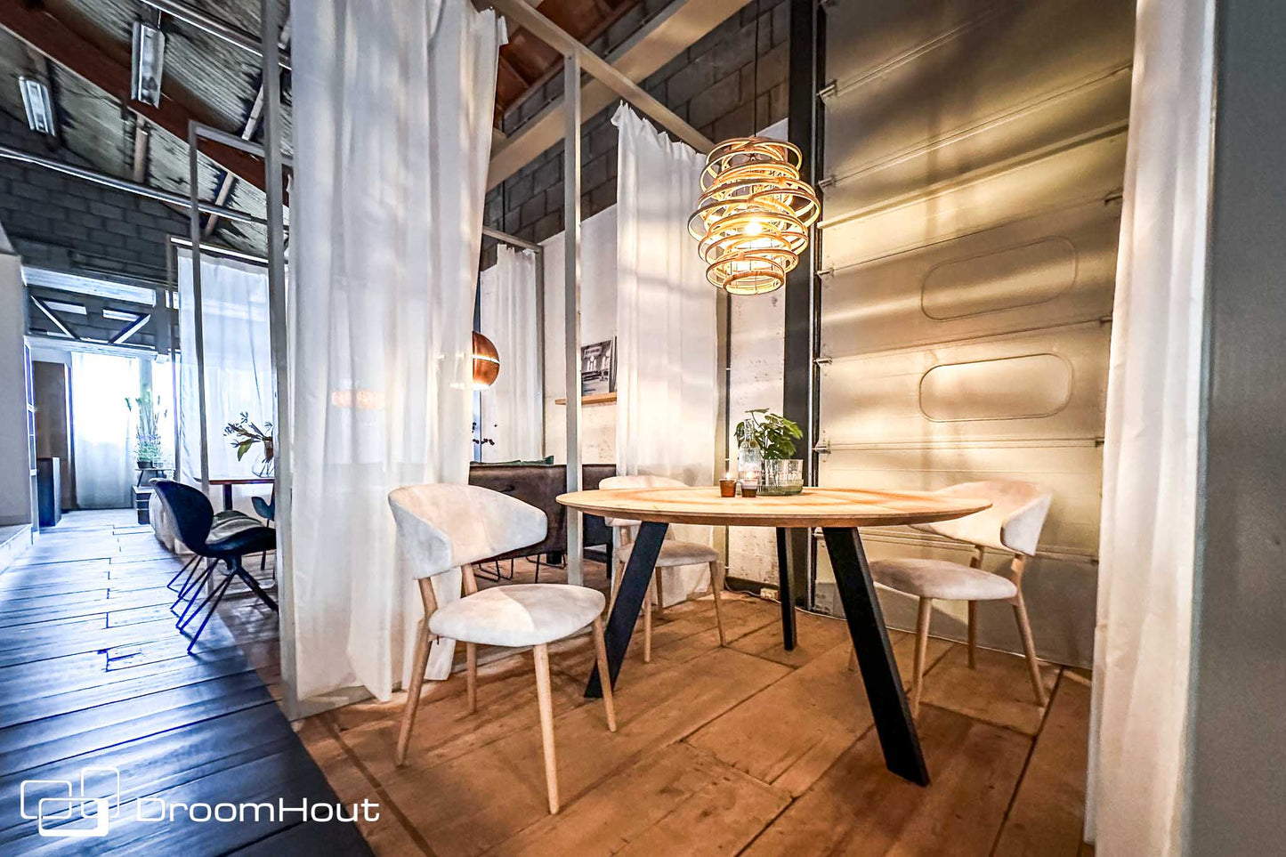 Eettafel DroomHout Fabio - 150 cm - showroommodel