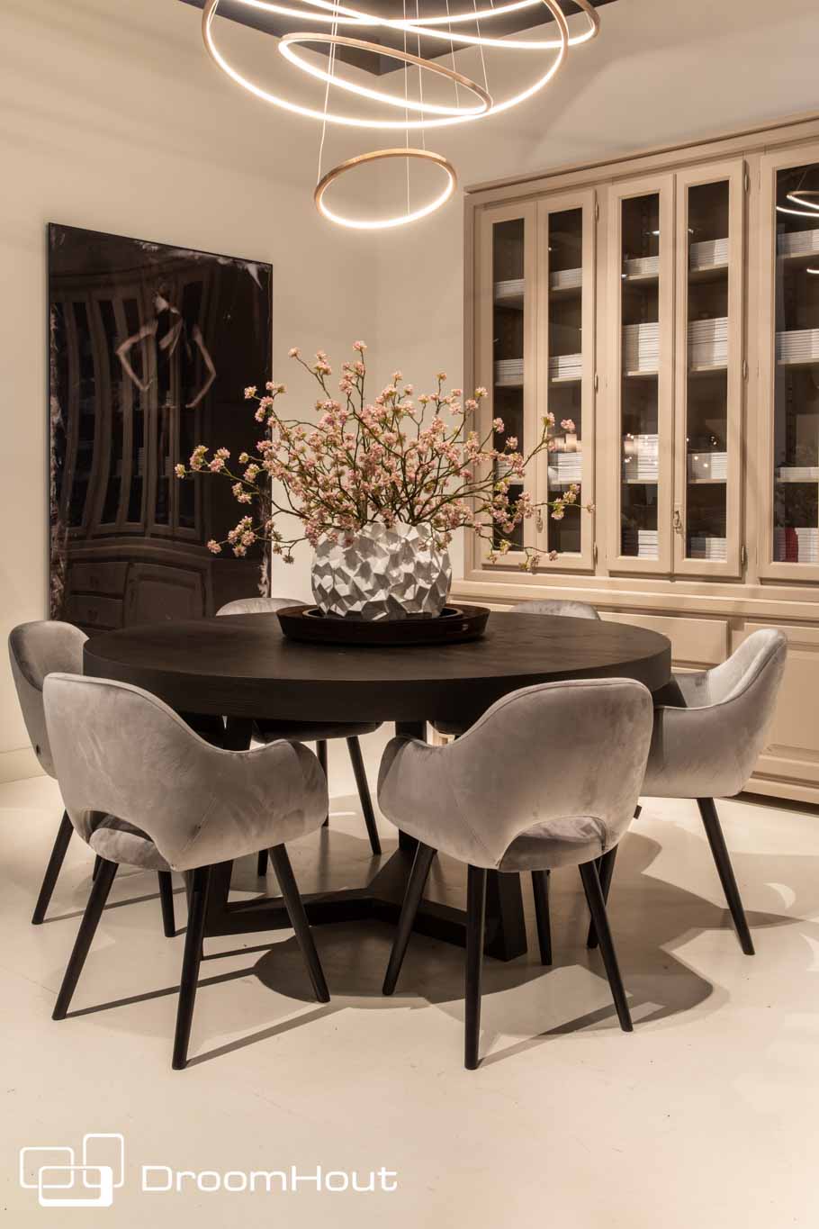 Ronde eettafel eiken Keijser&Co Big Top rond 3-poot