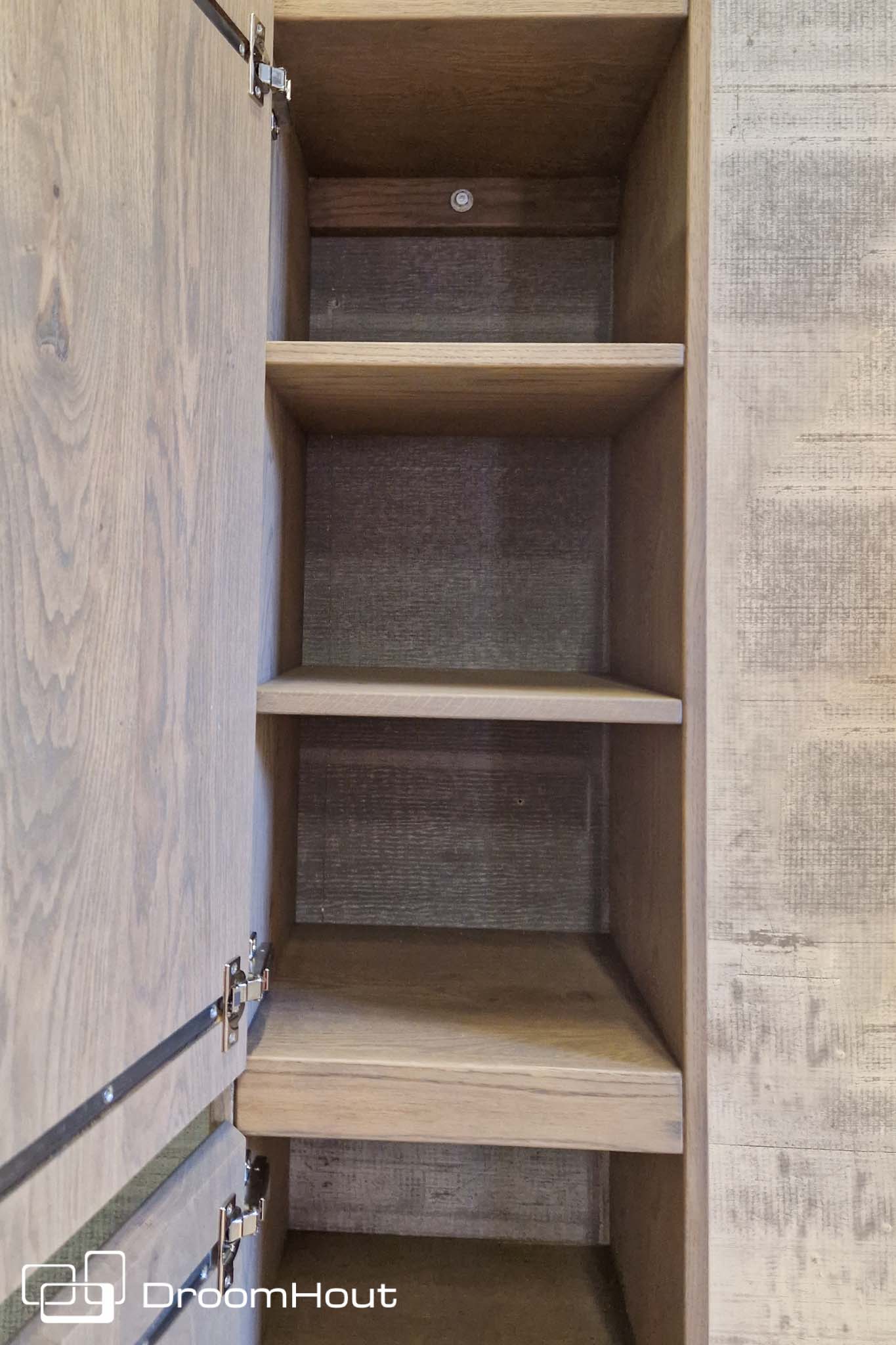 Houten badkamerkast Aqua en Wellness