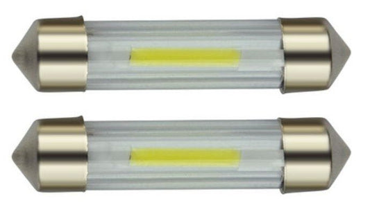 C5W 39mm autolamp 2 stuks | LED festoon | COB warmwit 3000K | 24 Volt - 2 Watt