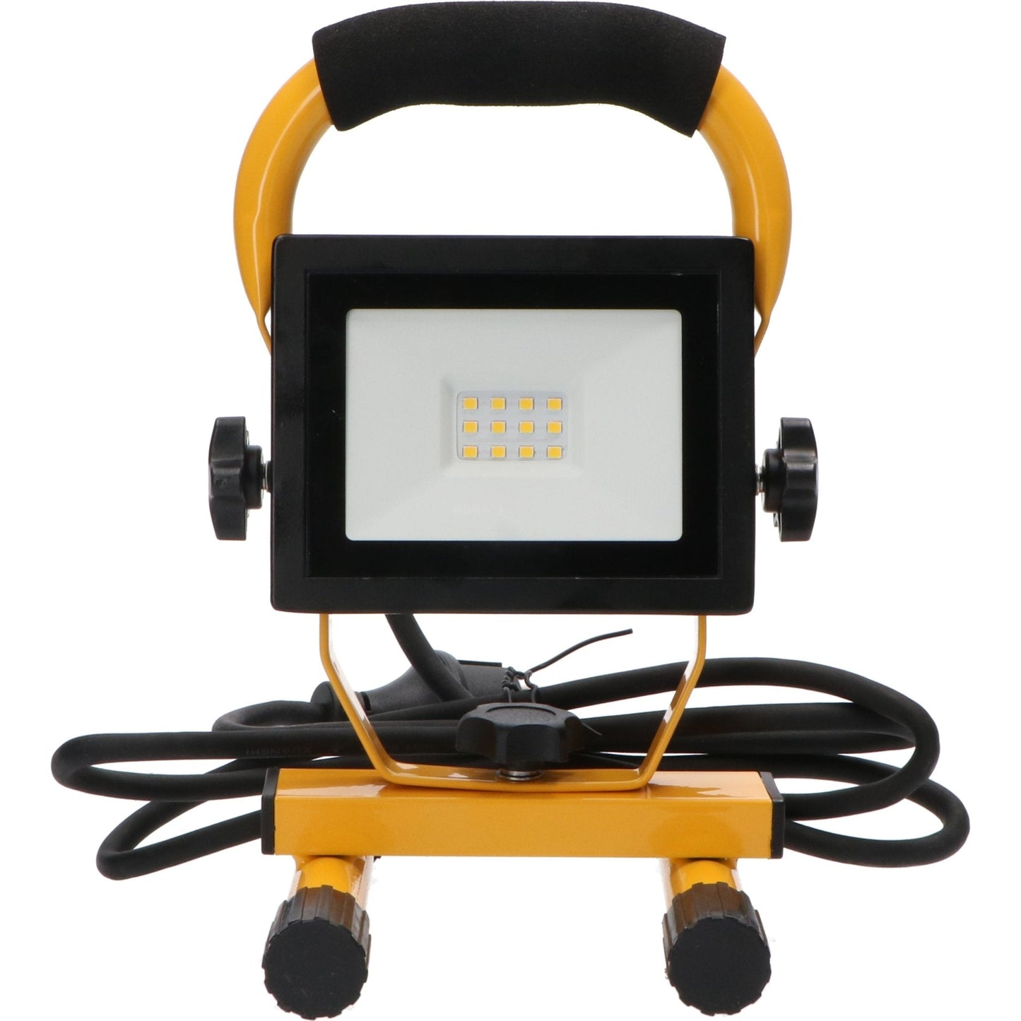 LED's Work - AC Werklamp - 10W 850lm 4000K Compacte LED Bouwlamp - Inklapbaar & Draaibaar