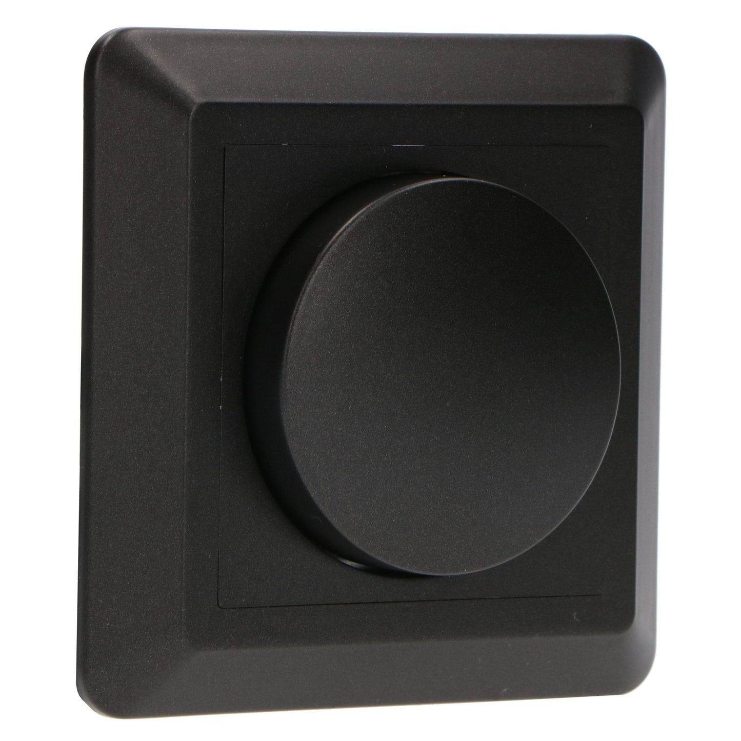 LED's Light Complete Dimmerknop met Frame - Zwart - Past in frames van GIRA, JUNG, Busch-Jaeger