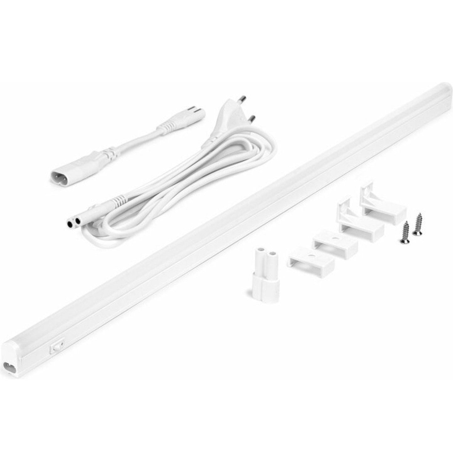 Complete LED Onderbouwverlichting 86 cm - Met koppelstuk en voeding - 4000K