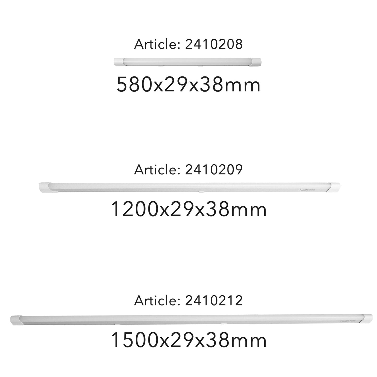 LED's Light LED TL T5 Balk compleet 60 cm - Geschikt voor binnen - 900 lm