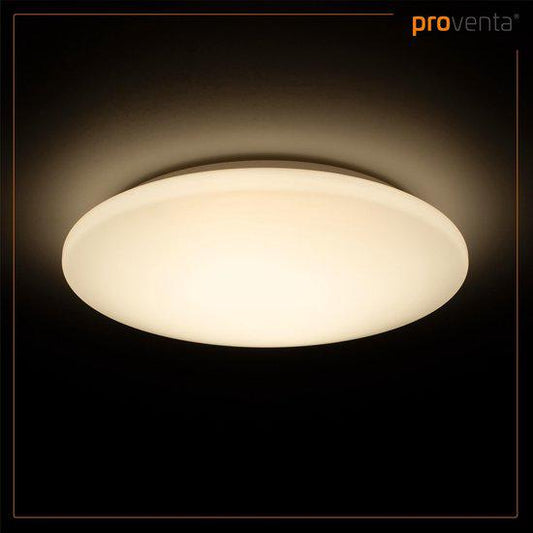 LED Badkamerlamp rond 37 cm - universeel - Spatwaterbestendig IP44 - Koud wit licht