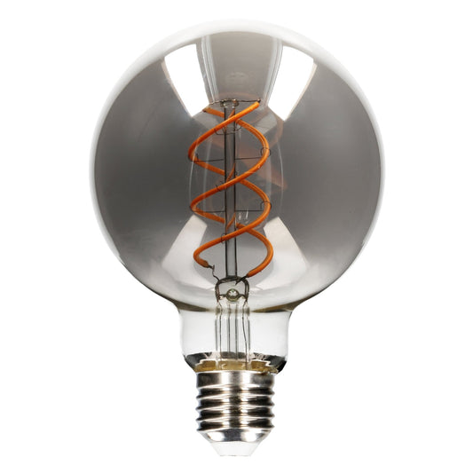 LED Lamp Smokey E27 - Edison Vintage - Dimbaar licht - Bol G95