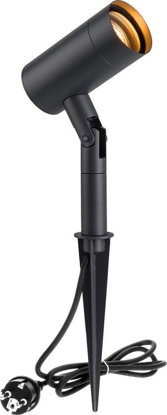 LED's Light Prikspot Tuinverlichting - Kantelbaar - GU10 fitting - IP54 waterbestendig - Antraciet