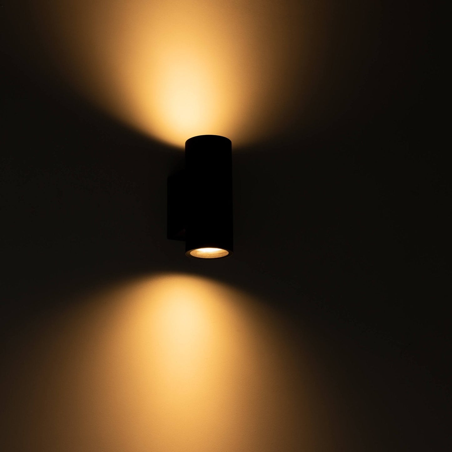 LED's Light Up & Down Light Wandlamp - 2x GU10 fitting - IP44 - Antraciet - Model Carpi