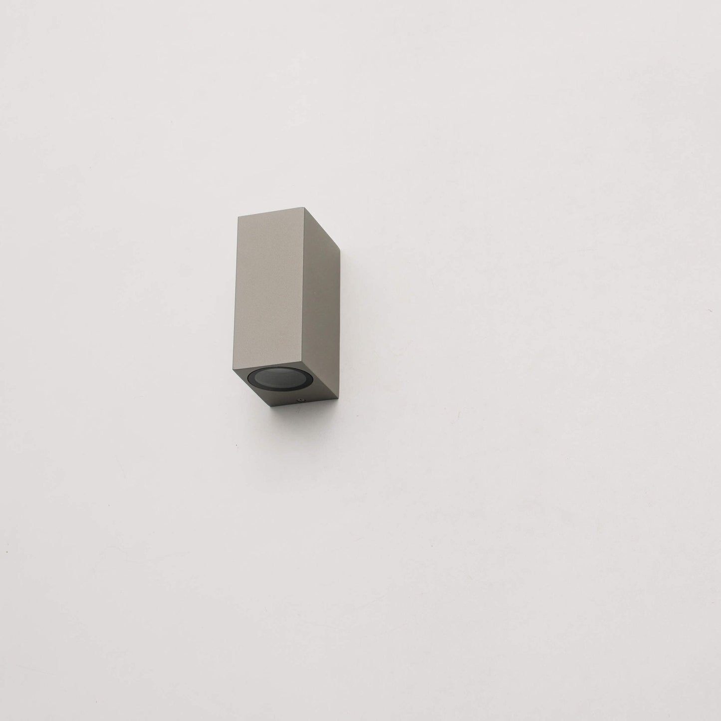 LED's Light LED Buitenlamp met GU10 fitting - Rechthoek - IP44 - Grijs - Model Milaan