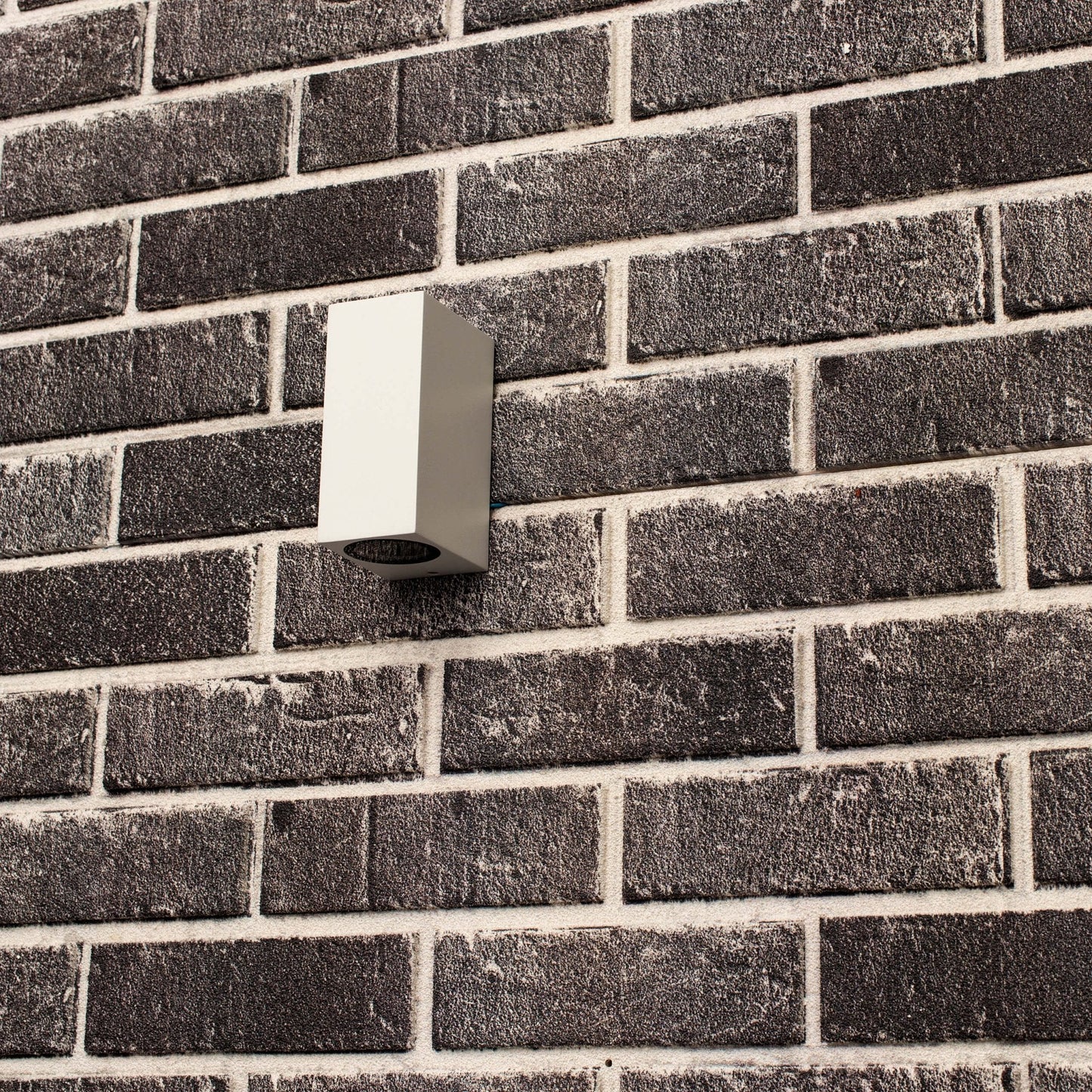 NØRD Up&Down - LED's Light LED Buitenlamp met GU10 fitting - Rechthoek - IP44 - Wit - Model Milaan