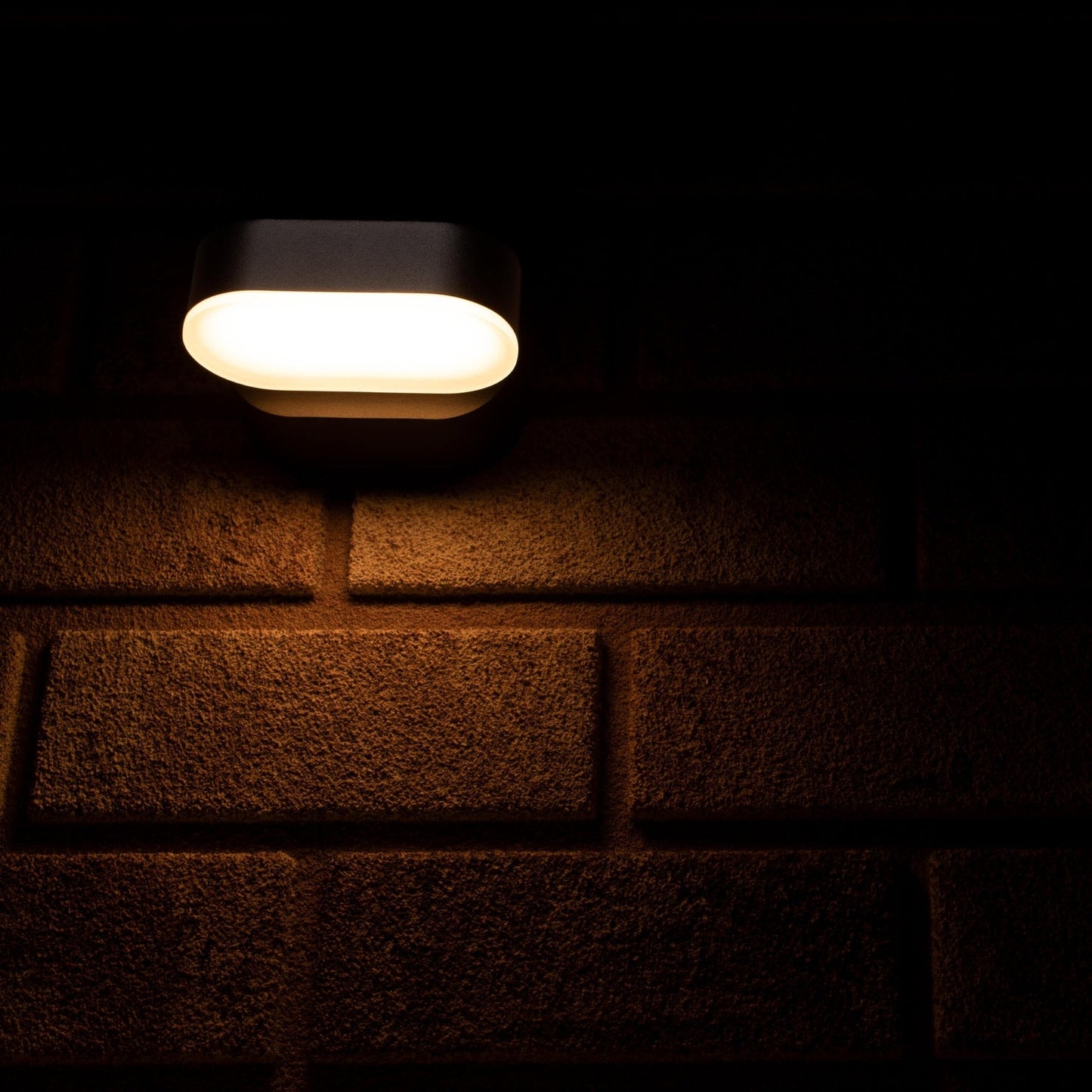 LED's Light LED Buitenlamp - Model Rieti - Warm wit - IP44 waterbestendig - Zwart