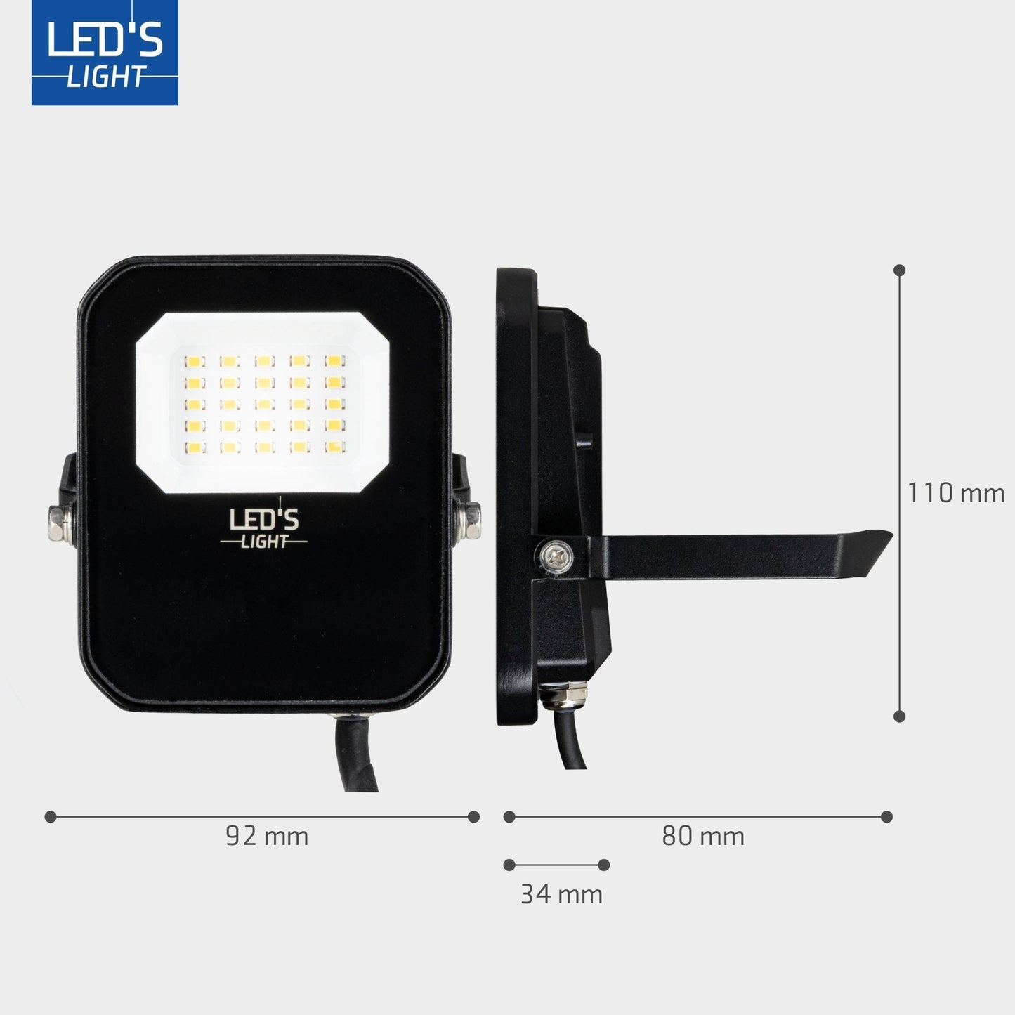 LED's Light Buitenlamp schijnwerper 1400 - voor binnen en buiten - 10W