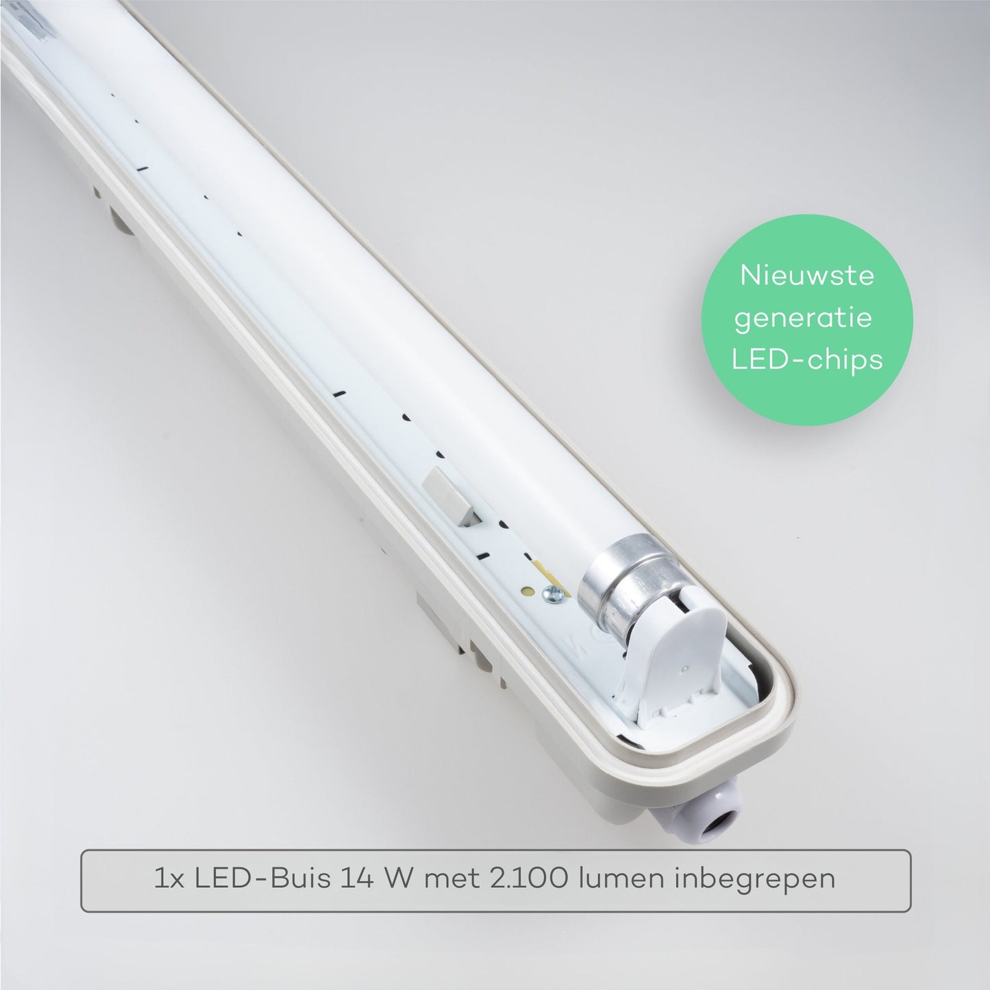 LED's Light LED TL verlichting compleet met LED TL buis 120 cm - 3 lichtkleuren - 18W (36W)