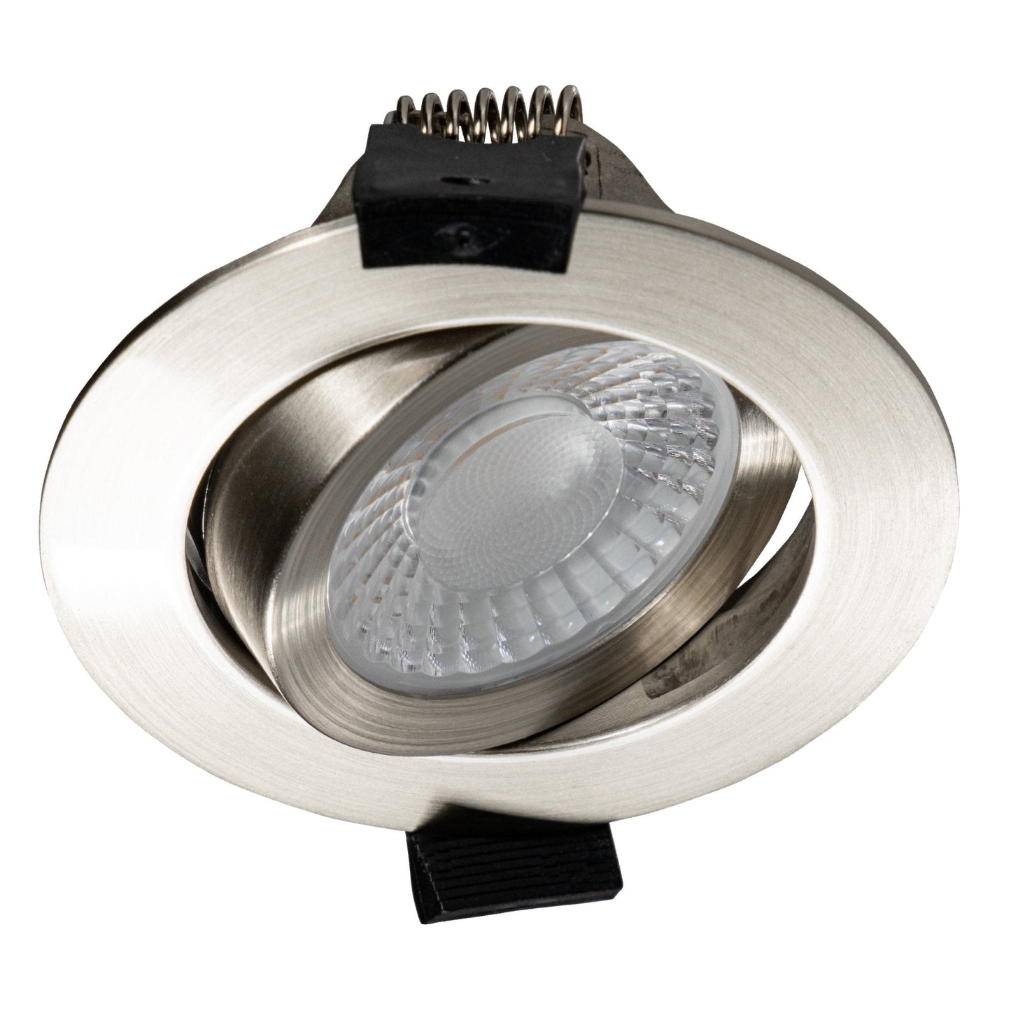 LED's Light PRO downlight inbouwspot Ø 68mm - Kantelbaar - Spatwaterdicht - Dim to Warm - Zilver