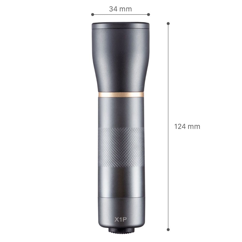 LED's Work Zaklamp op Batterijen (3x AAA) - 450 lumen - IPX4 Spatwaterdicht - Dimbaar in 3 standen