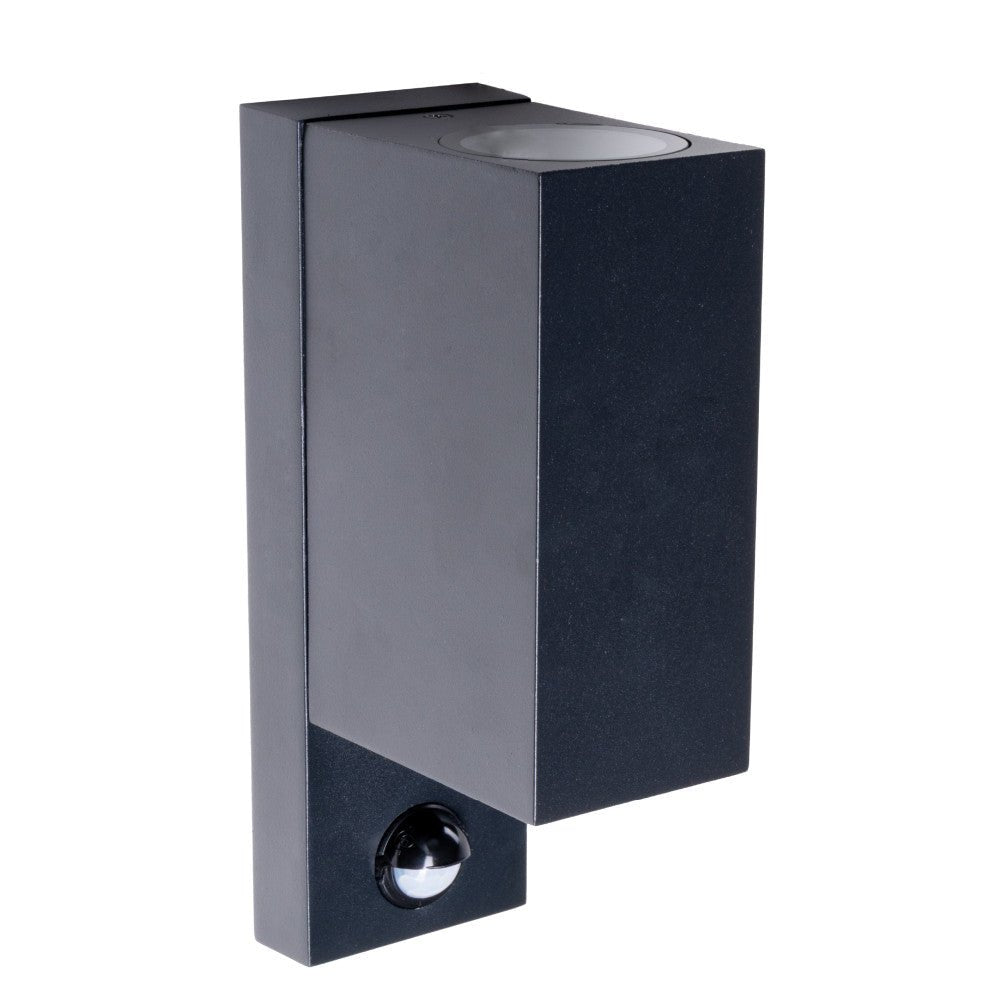 NØRD Up&Down Sensor - Aluminum - Wandarmatuur - 2xGU10 - Zwart