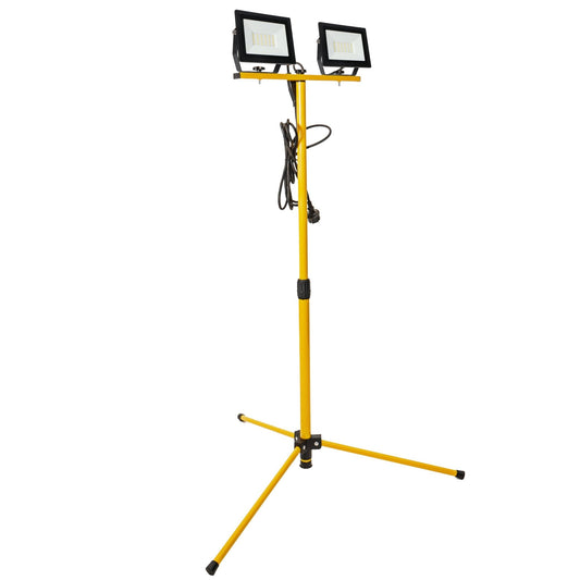 ProWork DUO Tripod LED werklampen op statief - In hoogte verstelbaar - 6370 lm