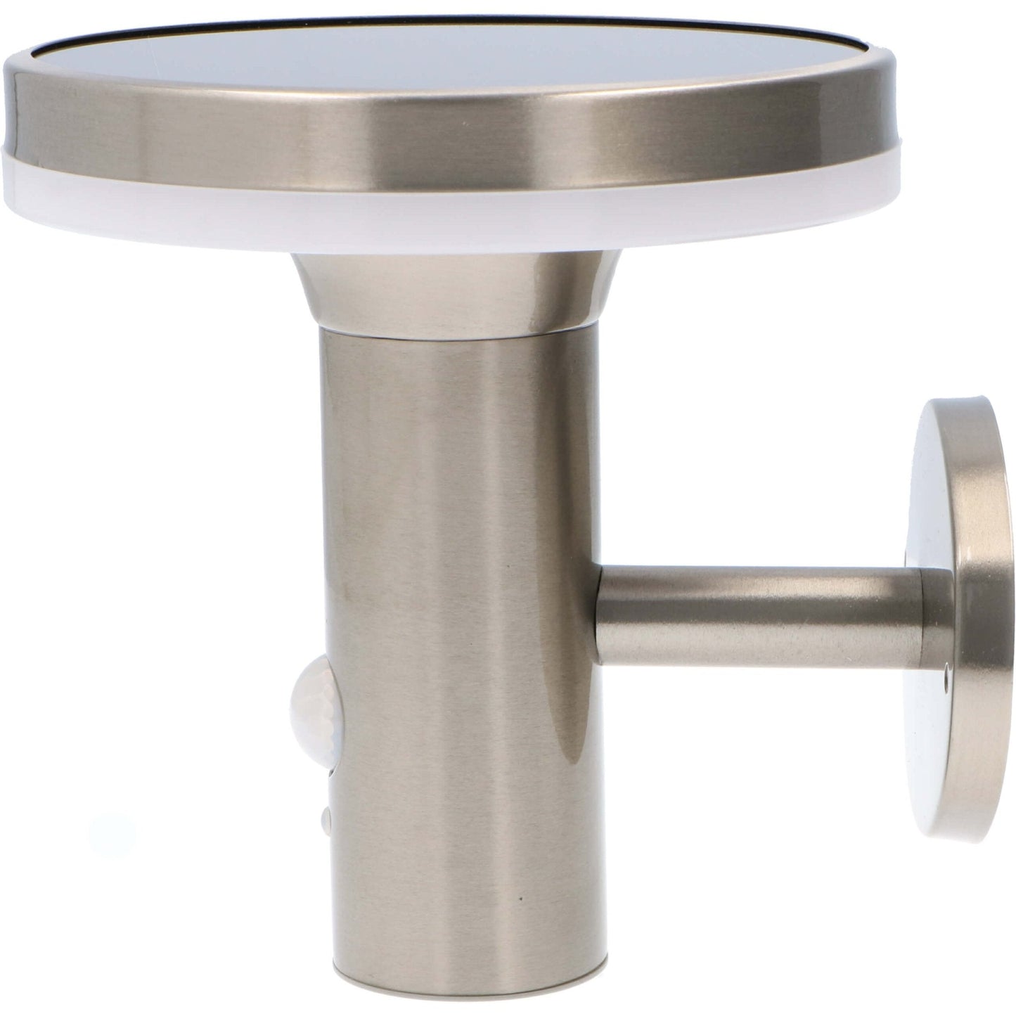 RVS Solar LED Buitenlamp met bewegingssensor - Draadloos - 3 standen - Zilver