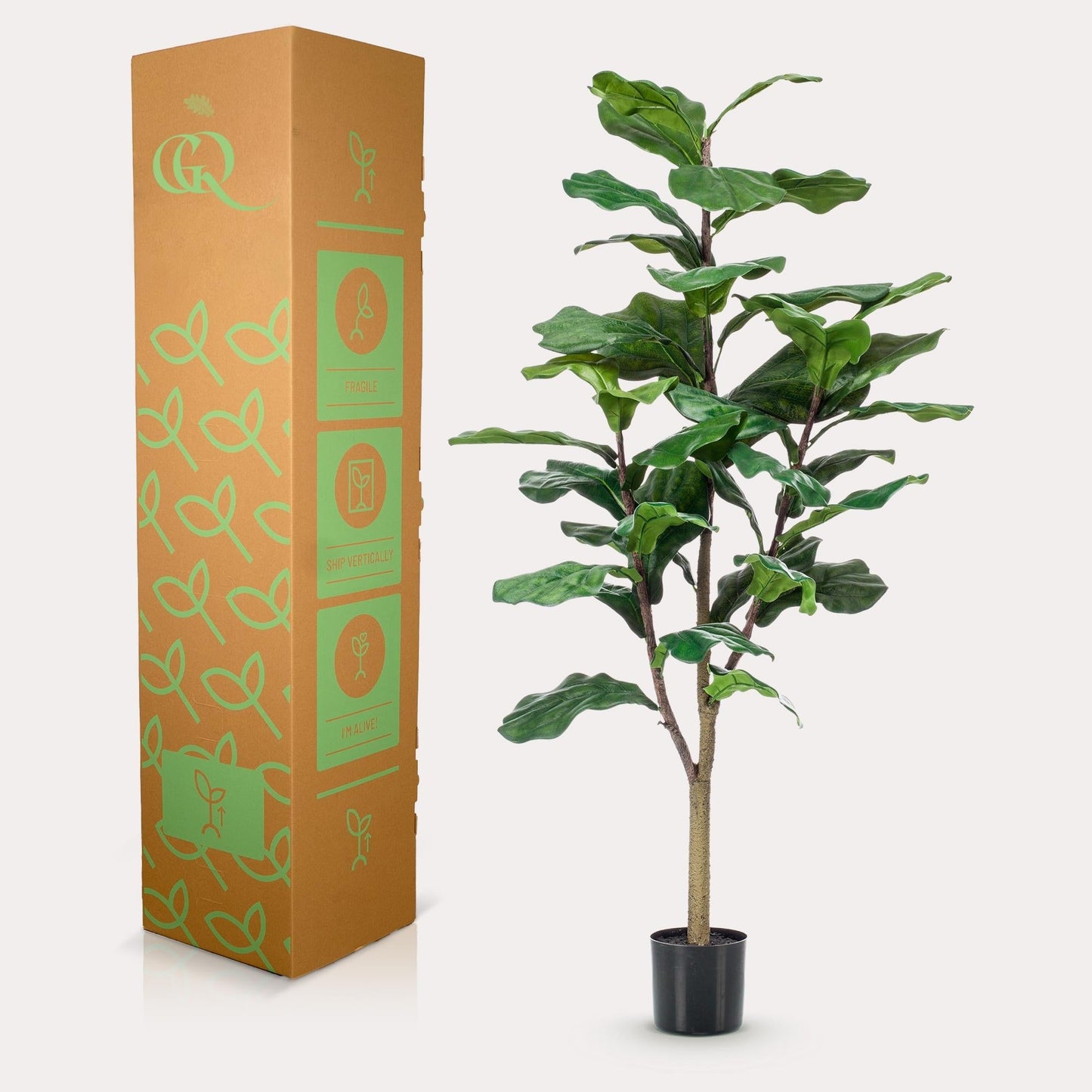 Kunstplant - Ficus Lyrata - 120cm