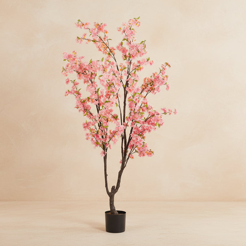 Kunstplant - Roze kersenbloesem - 210cm