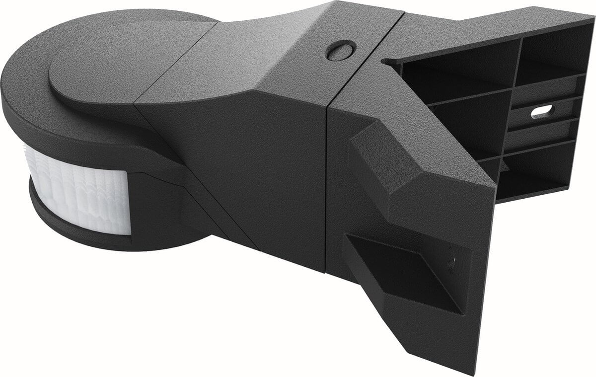 LED's Light Pro Bewegingssensor met Hoekbeugel Universeel - 12 meter bereik - Zwart