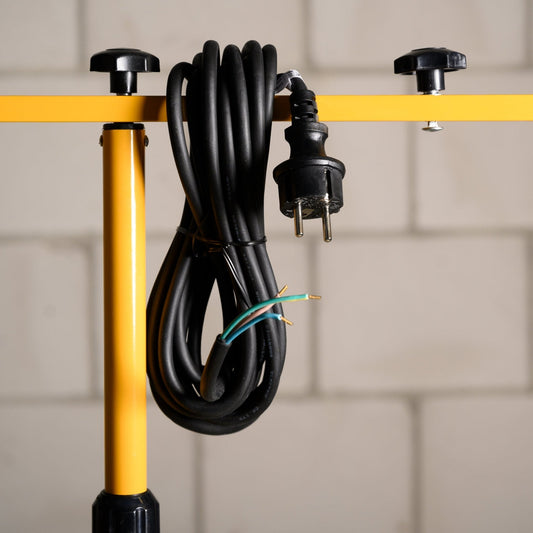 Universele buitenkabel 3-aderig met EU plug - 5 meter lang - IP44 spatwaterdicht - H07RN-F 3G1.0 mm²